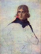 Jacques-Louis David Portrait of General Napoleon Bonaparte oil painting artist